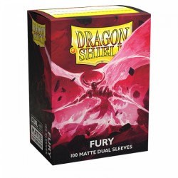 Dragon Shield Sleeves Matte Dual - Fury